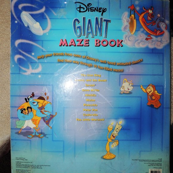 Disney Giant Maze Book - Picture 5 of 5